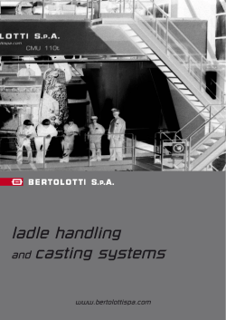 ladle handling and casting systems