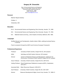 Characklis_CV(long w-o Service) - UNC