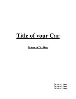 Lab Report Instructions 2017