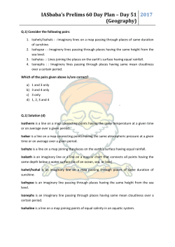 IASbaba`s Prelims 60 Day Plan &ndash; Day 51 (Geography) 2017