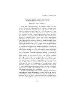 Access article in PDF - University of Manitoba