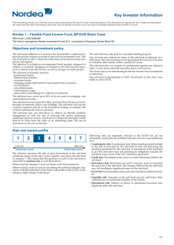 Key Investor Information