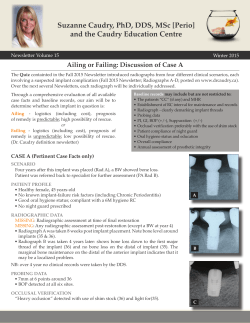 Ailing or Failing: Discussion of Case A