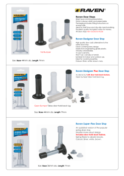 raven door stops catalogue