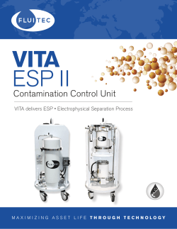 Fluitec-Vita-II-Brochure - Lubrication Technologies