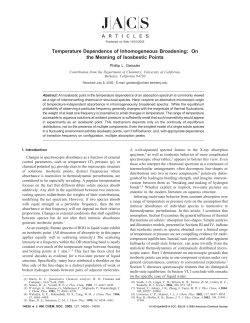 Temperature Dependence of Inhomogeneous Broadening: On the