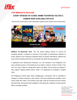 for immediate release every episode of iconic anime favorites