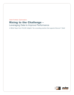Rising to the Challenge - American Bankers Association