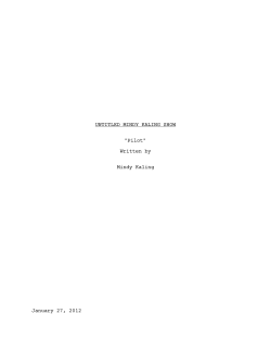 The Mindy Project (Pilot)