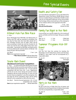 Special Events - District of Kitimat