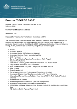 Exercise George Bass, Victoria