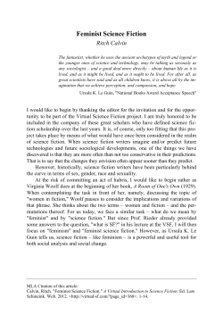 Calvin, Ritch - A Virtual Introduction to Science Fiction