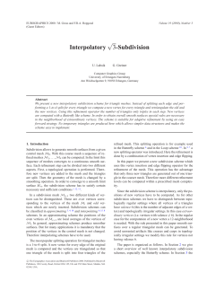 Interpolatory Sqrt(3)-Subdivision