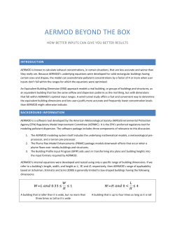 aermod beyond the box