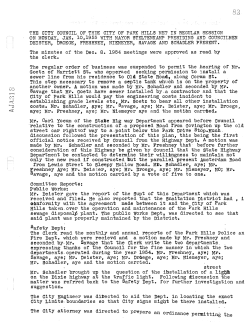 1955 - City of Park Hills, Kentucky