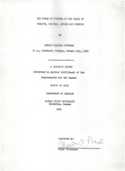 Theme of fortune in the plays of Marlowe, Chapman, Jonson - K-REx