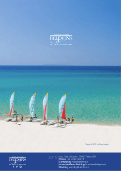 Loc. Cala di Lepre - 07020 Palau (OT) Phone +39 0789 790078