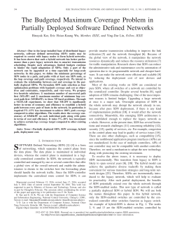 The Budgeted Maximum Coverage Problem in Partially Deployed