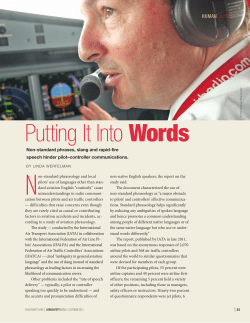 Putting It Into Words