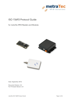 ISO 15693 Protocol Guide