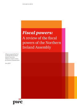 Fiscal powers