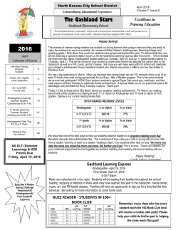 The Gashland Stars - North Kansas City School District