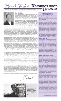 Summer 2016 - NYS Assembly