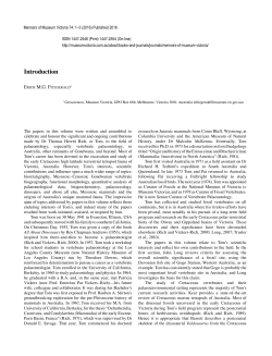 Introduction - Museums Victoria