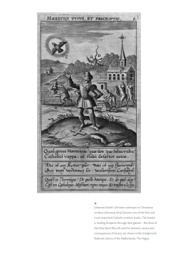 Johannes David`s Christian soothsayer or Christianus