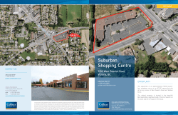 Suburban Shopping Centre 7103 West Saanich Road, Victoria, BC