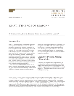 Supplement: What is the Age of Reason?