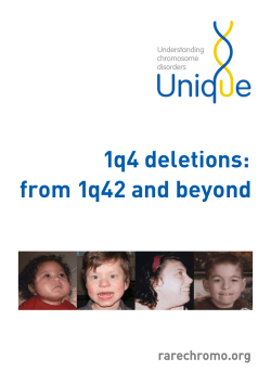 1q4 deletions: from 1q42 and beyond
