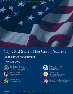 (U) 2012 State of the Union Address