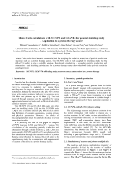 Monte Carlo calculations with MCNPX and GEANT4 for general