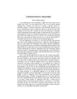 Constitutional Traitors