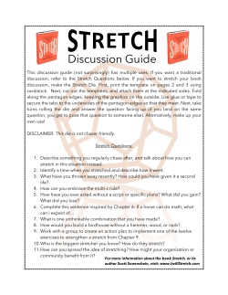Stretch Discussion Kit