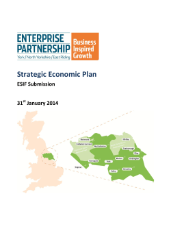 Strategic Economic Plan - Business Inspired Growth