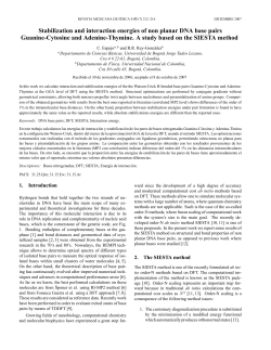 Stabilization and interaction energies of non planar DNA base pairs