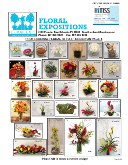 FLORAL EXPOSITIONS