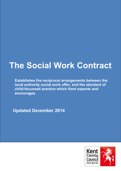 The Social Work Contract