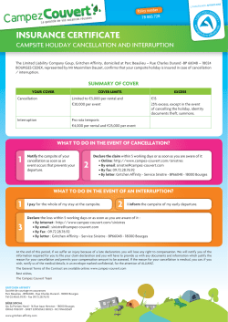 find out more - Camping des Hautes Gr&eacute;es