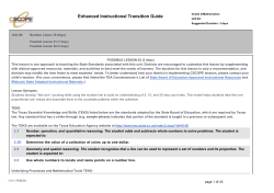 Enhanced Instructional Transition Guide