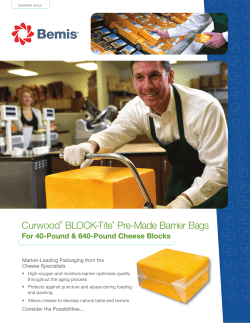 Curwood&reg; BLOCK-Tite&reg; Pre-Made Barrier Bags