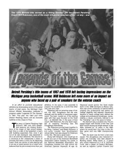 Detroit Pershing - Michigan High School Athletic Association