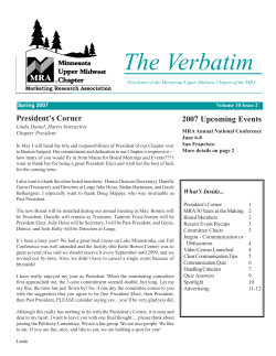 Spring 2007 - MN