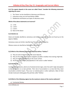 IASbaba 60 Day Plan: Day 52- Geography and Current Affairs