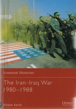 Osprey ESS020 - The Iran-Iraq War 1980