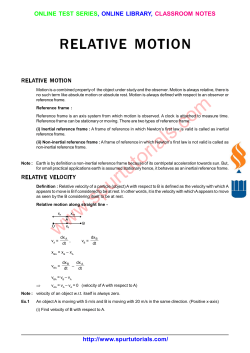 Thoery_Relative motion.xps