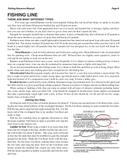 fishing line - Water LIFE magazine