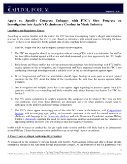 Apple vs. Spotify - The Capitol Forum